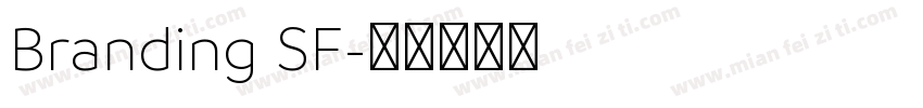 Branding SF字体转换
